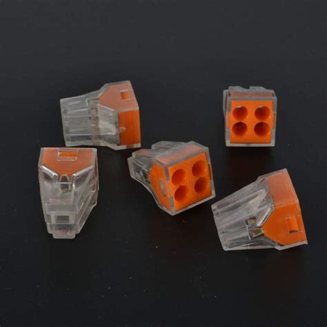 push wire wiring connector for junction box pct-104|Gimax 100pcs/lot PCT.